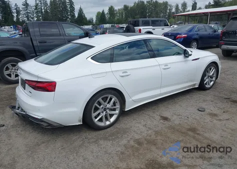 2024 Audi A5 Sportback Premium Plus 45 Tfsi Quattro S Tronic from USA, damaged, VIN WAUFACF59RA070239